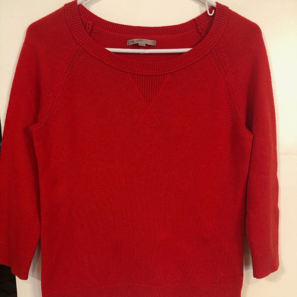 Red GAP Crew Neck Sweater